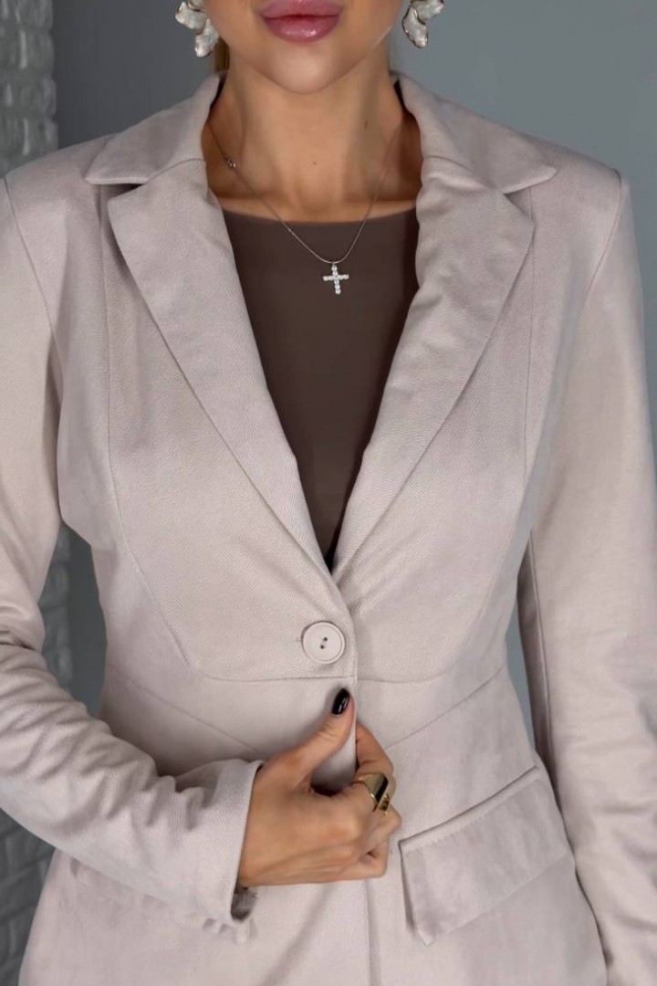 Замшевий костюм ATE-089A1080