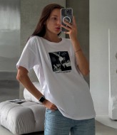 Футболка з принтом BLO-875A330