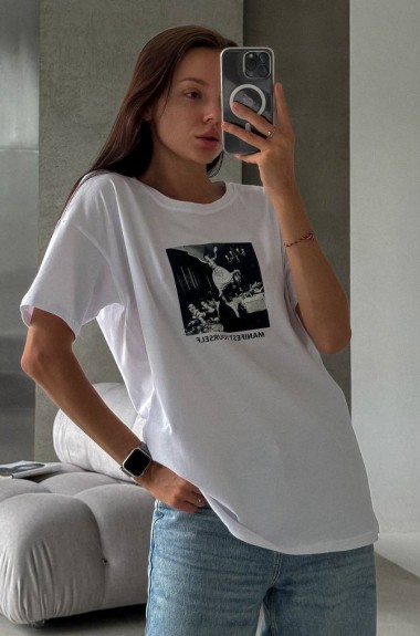 Футболка з принтом BLO-875A330