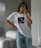 Футболка з принтом BLO-875A330