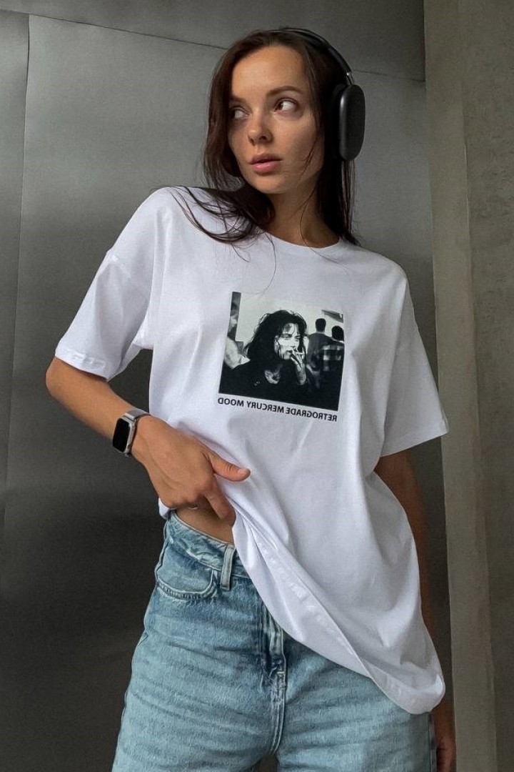 Футболка з принтом BLO-880A330