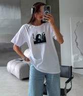 Футболка з принтом BLO-880A330