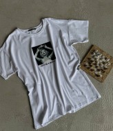 Футболка з принтом BLO-880A330