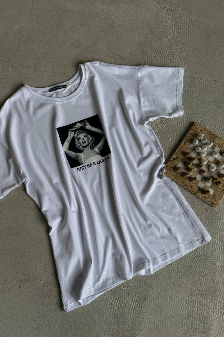 Футболка з принтом BLO-880A330