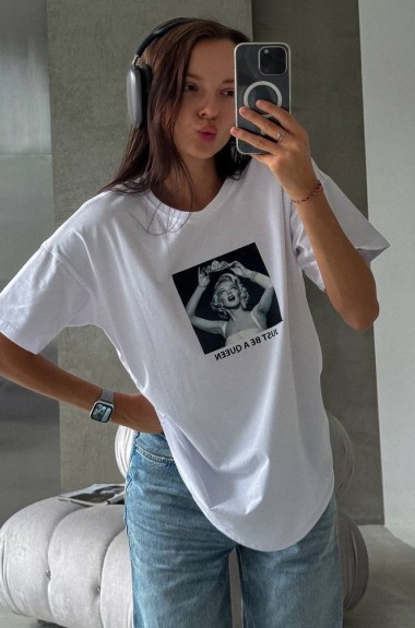 Футболка з принтом BLO-877A330