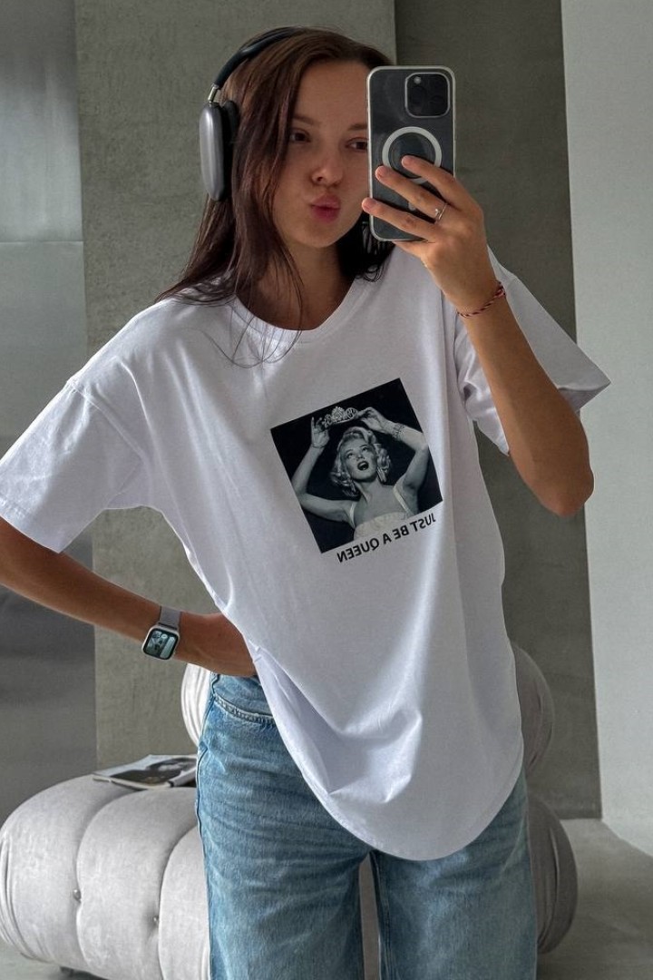 Футболка з принтом BLO-877A330