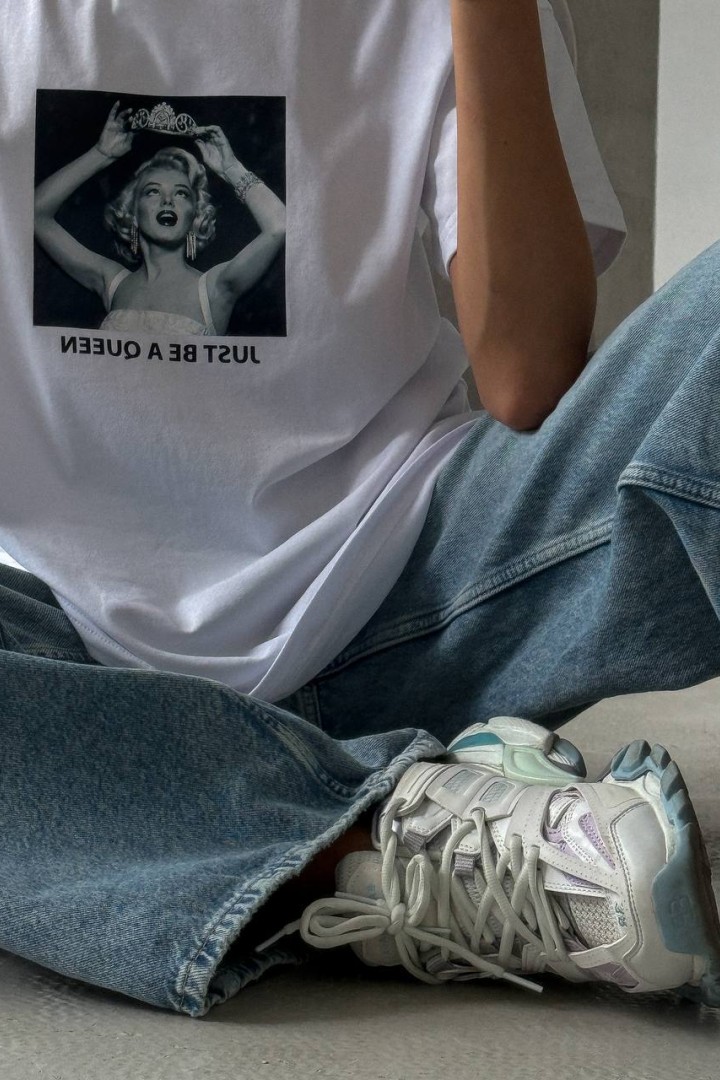 Футболка з принтом BLO-877A330