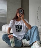 Футболка оверсайз BLO-878A330