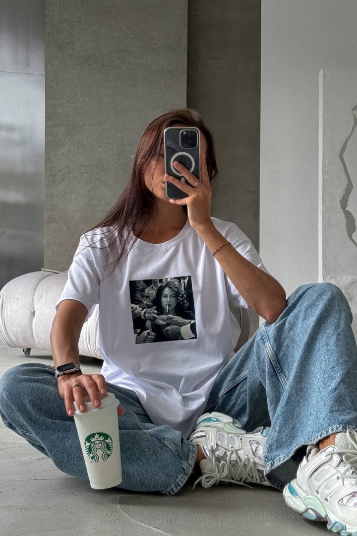 Футболка оверсайз BLO-878A330