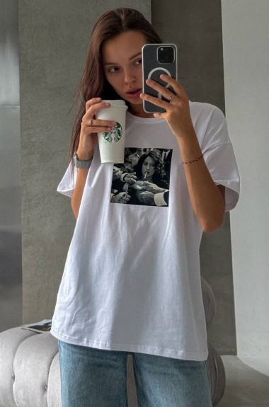 Футболка оверсайз BLO-878A330