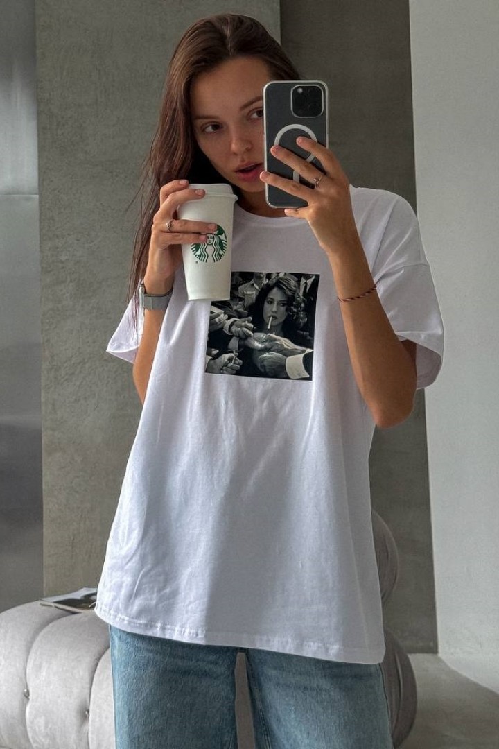 Футболка оверсайз BLO-878A330