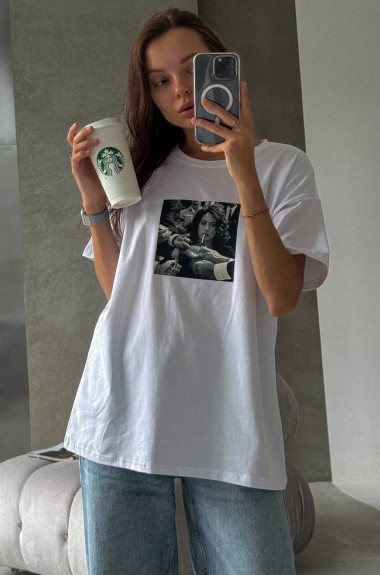 Футболка оверсайз BLO-878A330