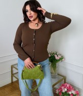 Кофта на гудзиках ET-789A400