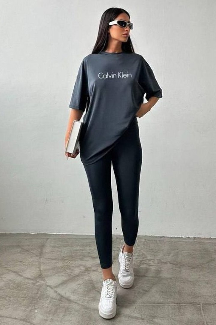 Костюм двійка футболка і лосіни ZIF-1384A420