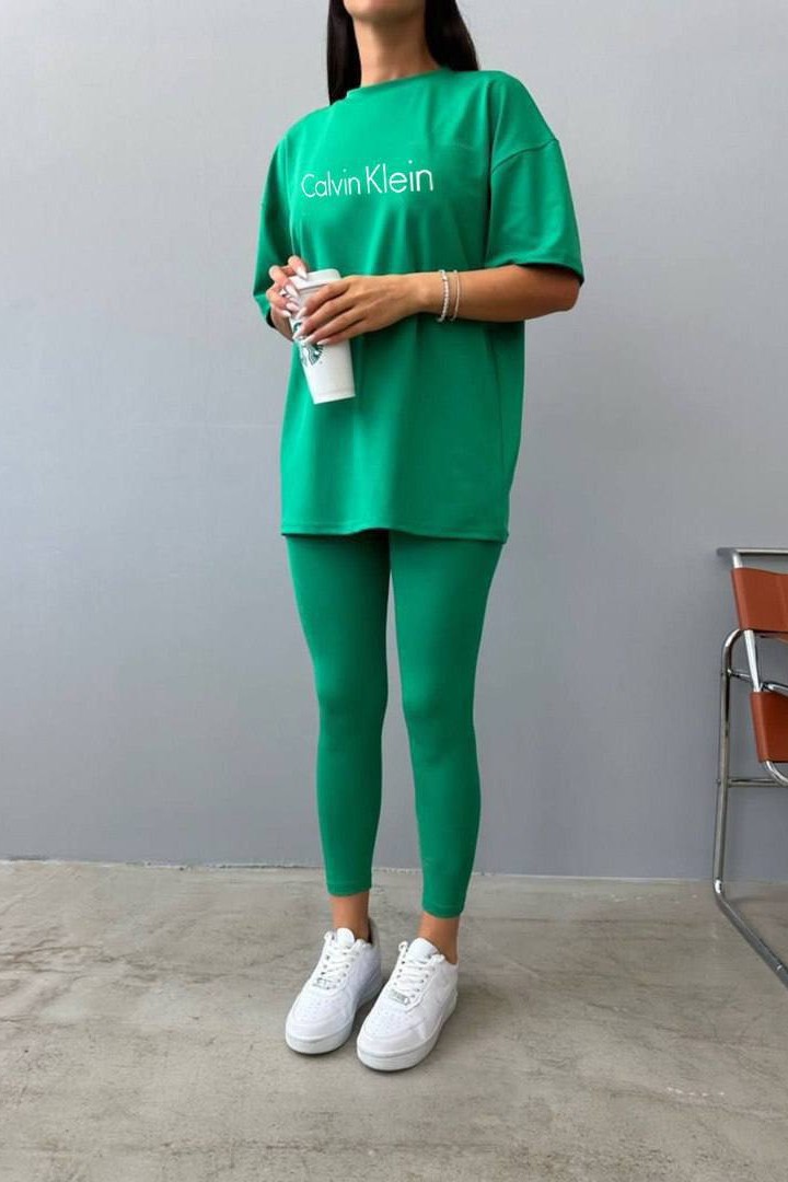 Костюм двійка футболка і лосіни ZIF-1384A420