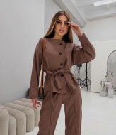 Вельветовий костюм двійка POK-676A580