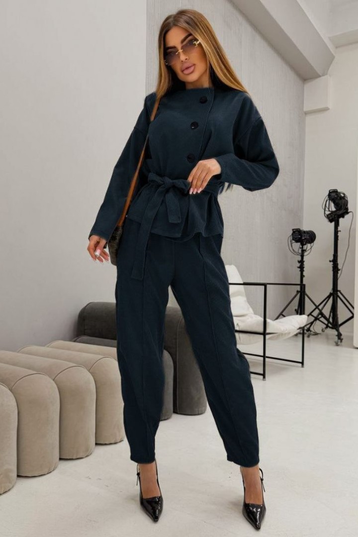 Вельветовий костюм двійка POK-676A580