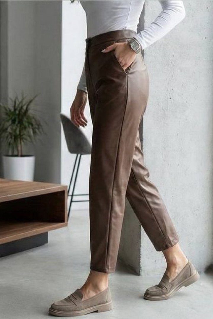 Штаны кожаные  IO-653.0347A400