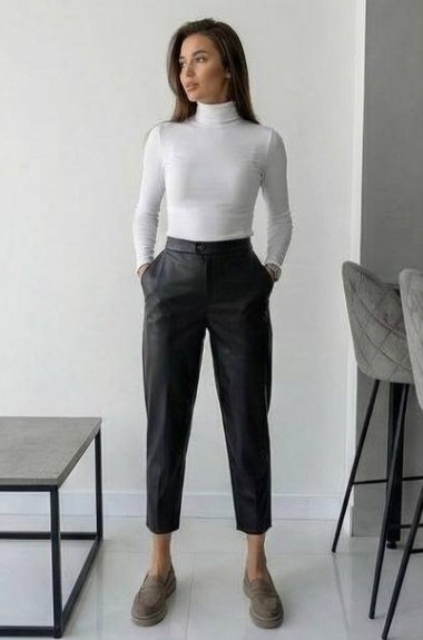 Штаны кожаные  IO-653.0347A400