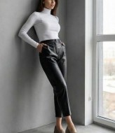 Штаны кожаные  IO-653.0347A400