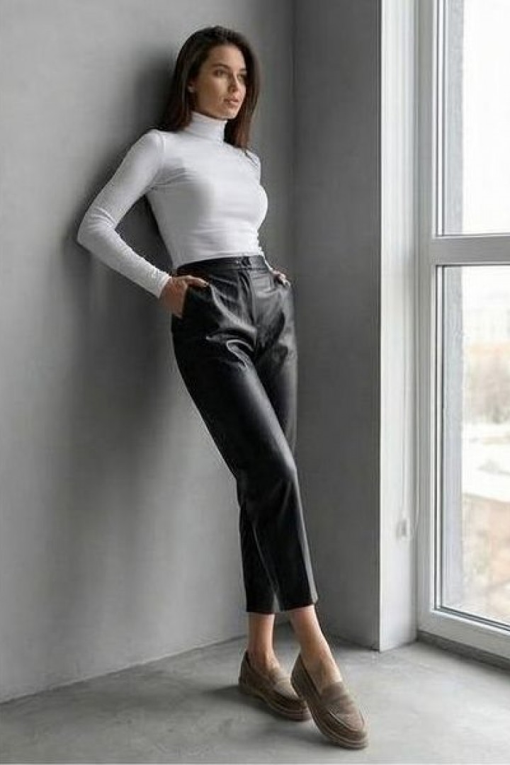 Штаны кожаные  IO-653.0347A400