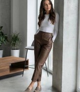 Штаны кожаные  IO-653.0347A400