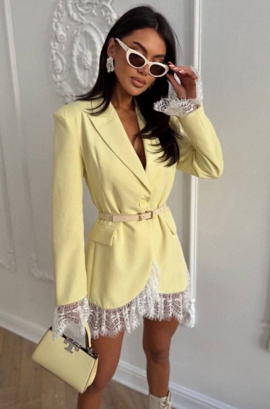 Пиджак с кружевом IO-806A700