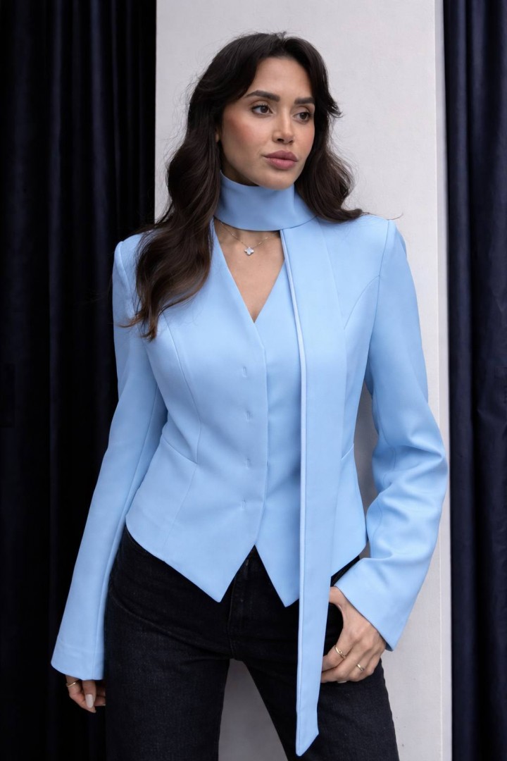 Жакет с поясом  NK-9211A550