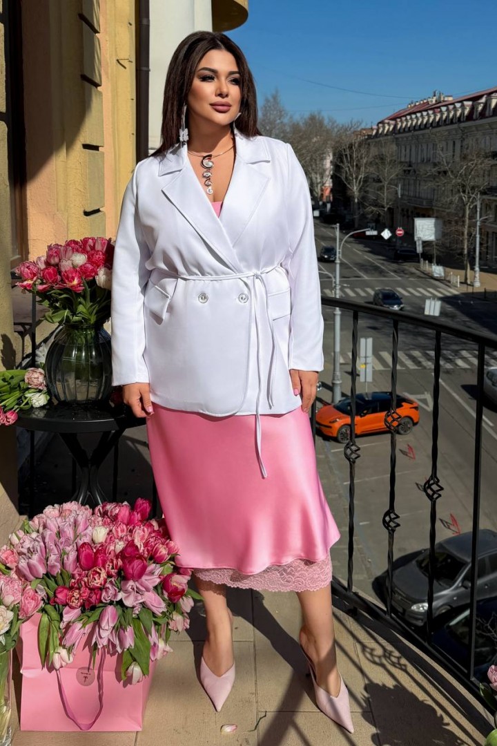 Пиджак женский с поясом  DV-AR5523A655