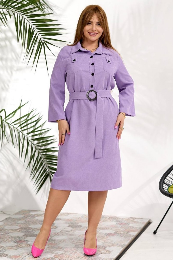 Платье с поясом на талии  TS-476A500