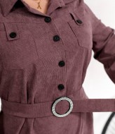 Платье с поясом на талии  TS-476A500