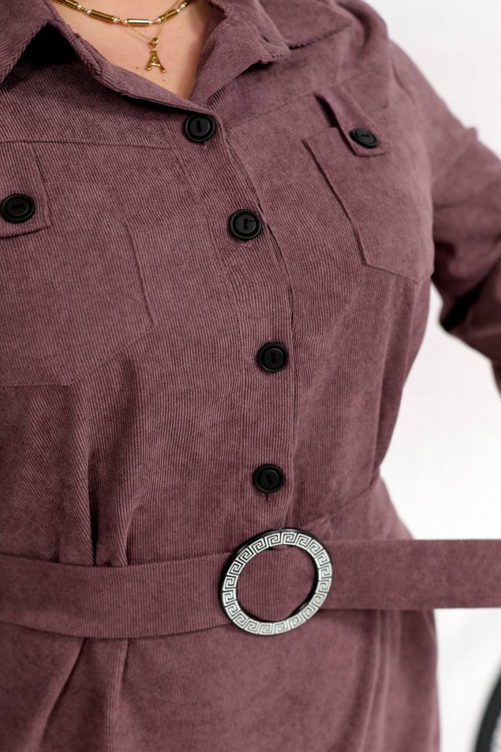 Платье с поясом на талии  TS-476A500