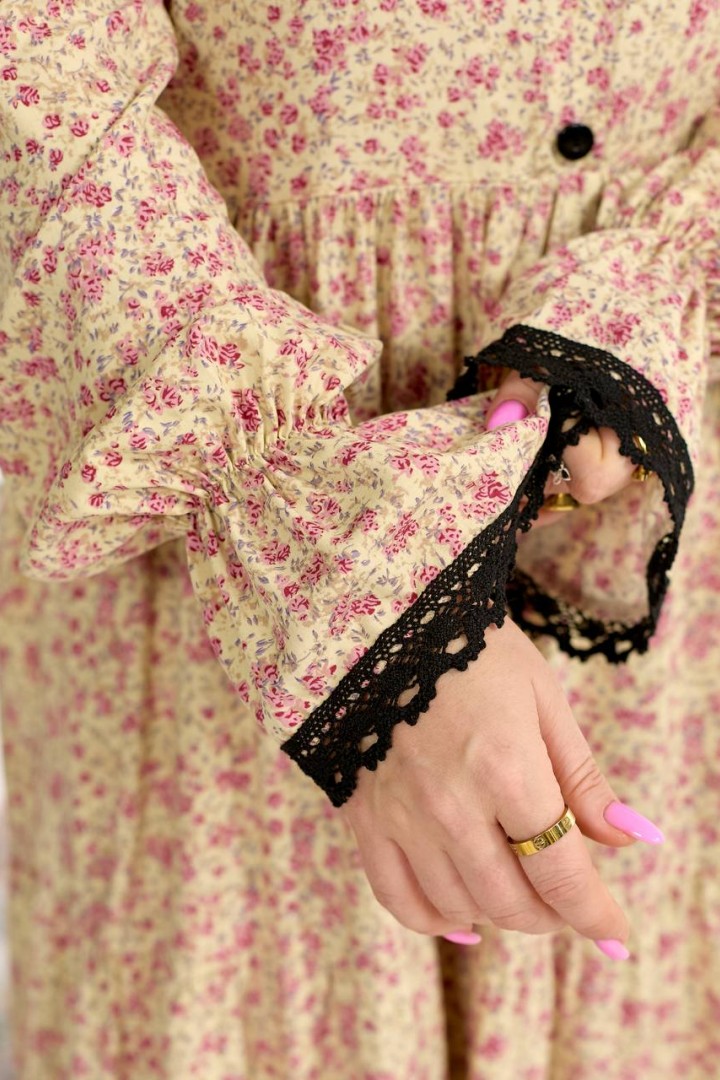 Платье с цветочным принтом TS-477A580