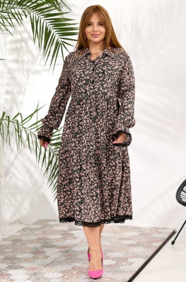 Платье с цветочным принтом TS-477A580