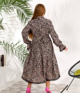 Платье с цветочным принтом TS-477A580