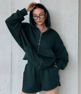 Трикотажный костюм с шортами LID-614A1100