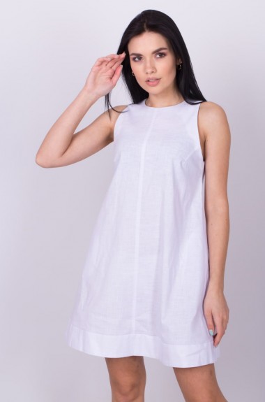 Льняное платье OZM-098A130