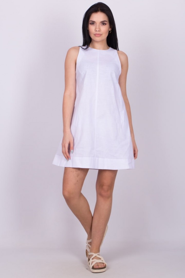 Льняное платье OZM-098A130