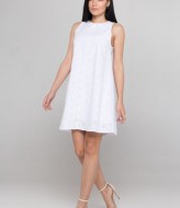 Белое платье OZM-098.1A130