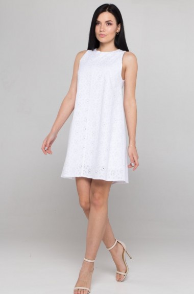 Белое платье OZM-098.1A130