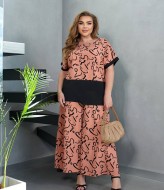 Брючный костюм женский большого размера BEL-138A20