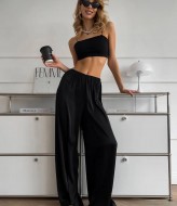 Шелковые брюки на резинке KL-830A350