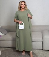 Платье с накидкой  YBY-877A600