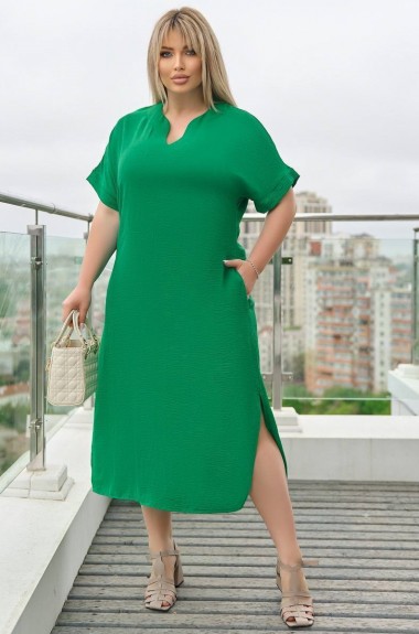 Платье с двумя разрезами по бокам SD-0085A500 Платье с двумя разрезами по бокам SD-0085A500