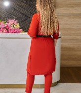 Стильный брючный костюм женский  BEL-123A17