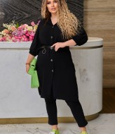 Стильный брючный костюм женский  BEL-123A17