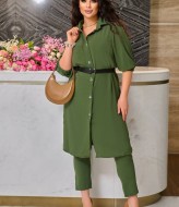 Стильный брючный костюм женский  BEL-123A17