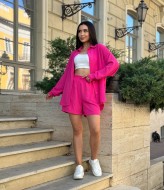 Женский костюм с шортами летний VM-10478A420