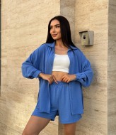 Женский костюм с шортами летний VM-10478A420