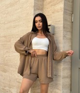 Женский костюм с шортами летний VM-10478A420